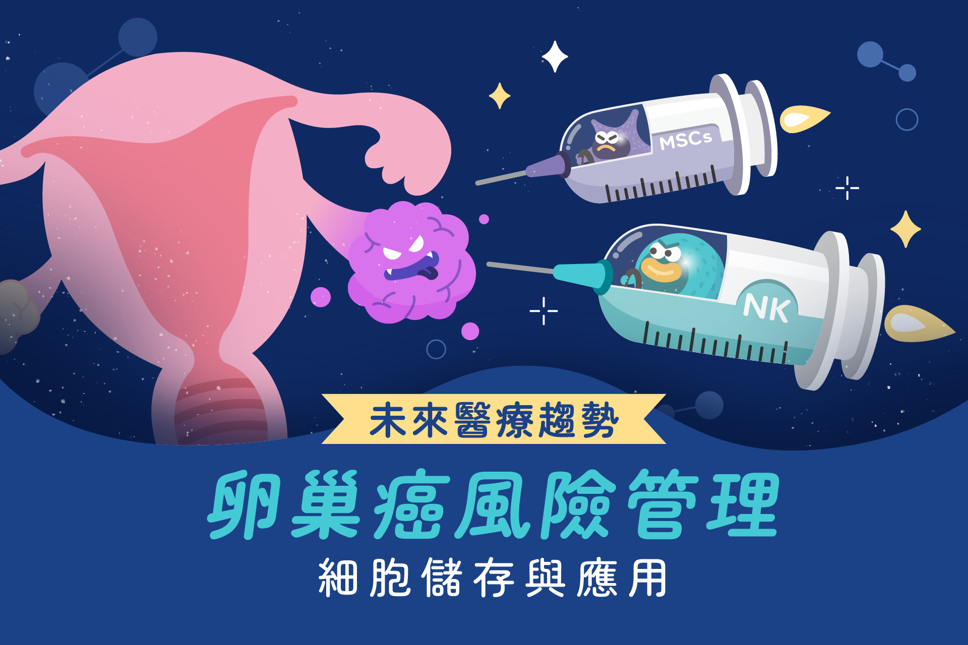 卵巢癌會遺傳？細胞儲存對基因風險的管理和應用