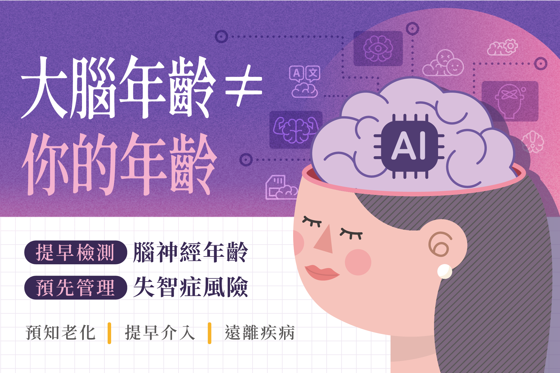 失智症能預防嗎？了解失智症原因與預防新趨勢：腦年齡檢測