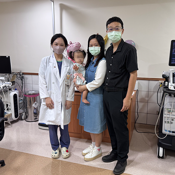 大林慈濟嬰兒心臟衰竭陳小妹 開放性動脈導管手術救命