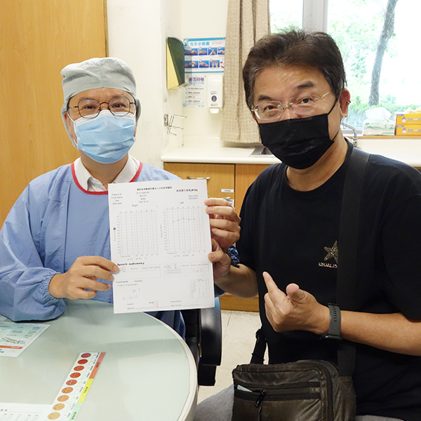 重獲聽力再出發 退休高管人工電子耳植入後發願回饋社會